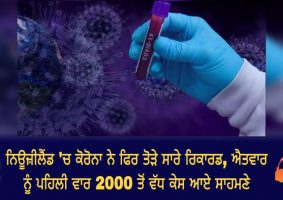 over 2000 daily covid cases recorded