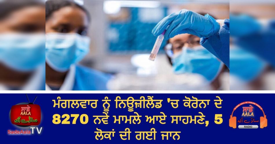 8270 new covid cases on tuesday