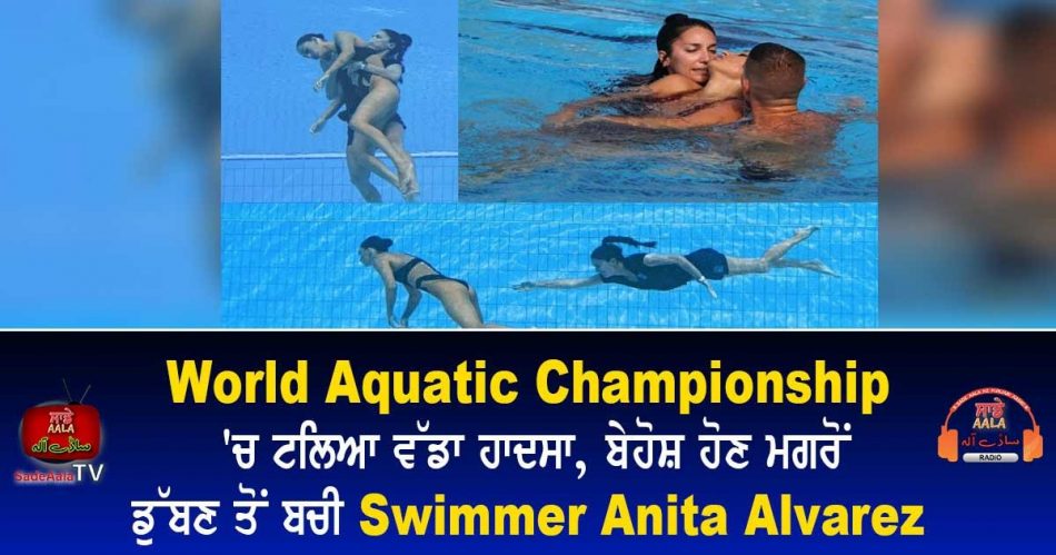 swimmer anita alvarez at world aquatic championship