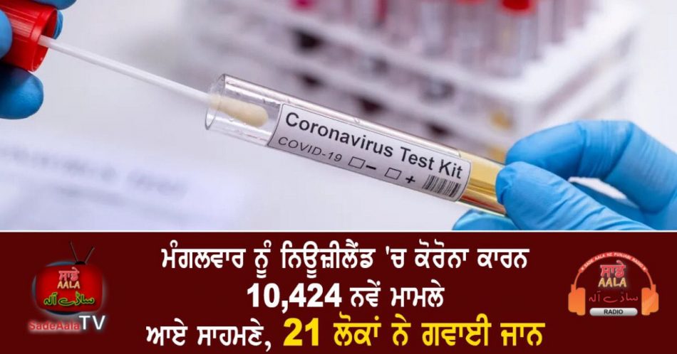 10424 new covid cases on tuesday