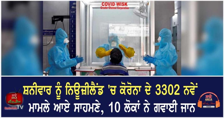 3302 new covid community cases