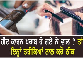 hair heat protection at home