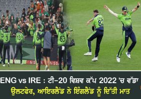 ireland beat england by 5 runs