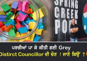 grey district councillor wins by