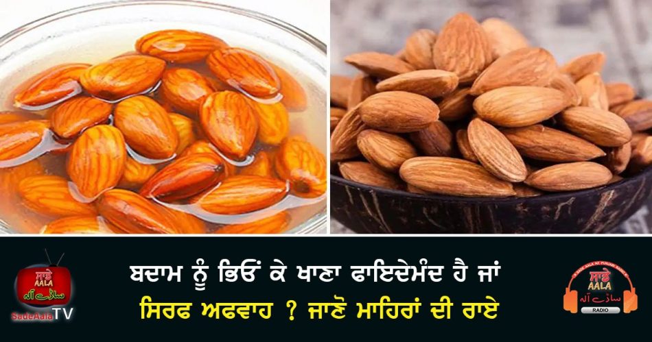 raw vs soaked almond
