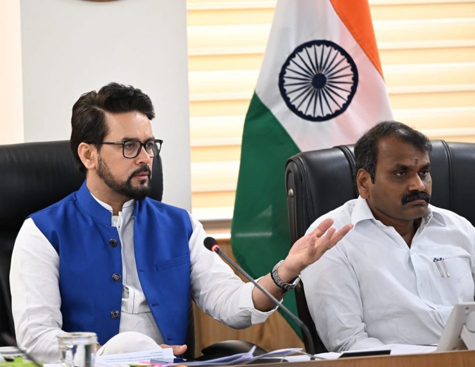 anurag thakur interacted with ott platfforms