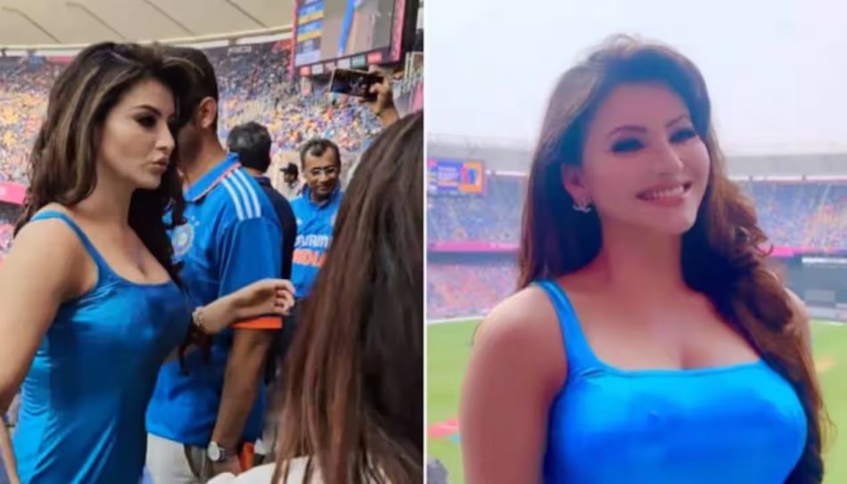 urvashi rautela in narendra modi stadium