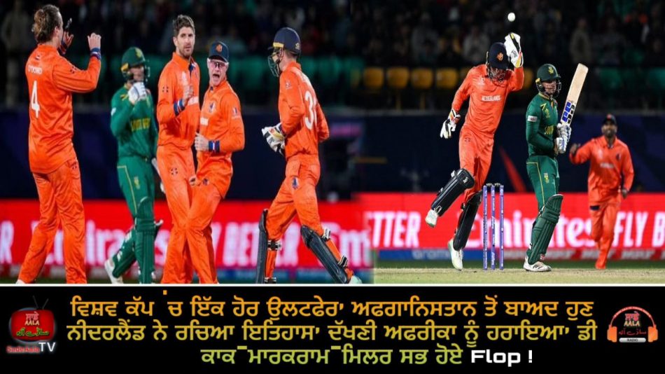 netherlands beat south africa by 38 runs