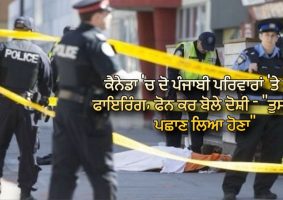 firing on two punjabi families