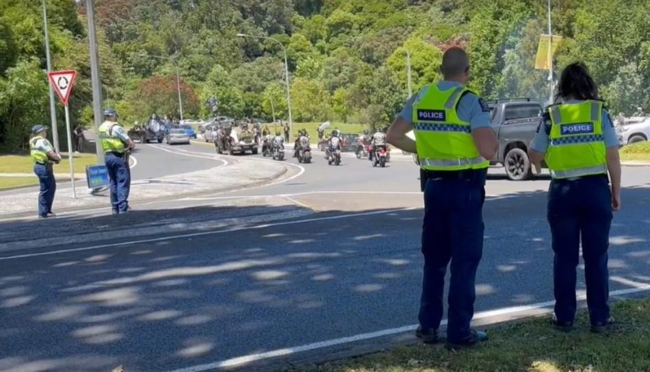 fifteen arrested at whakatāne tangi procession