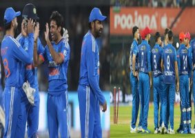 2nd time tied 3rd t20 ind vs afg