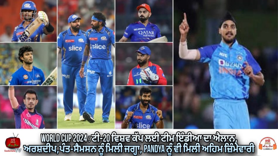 t20 World Cup 2024 India Squad