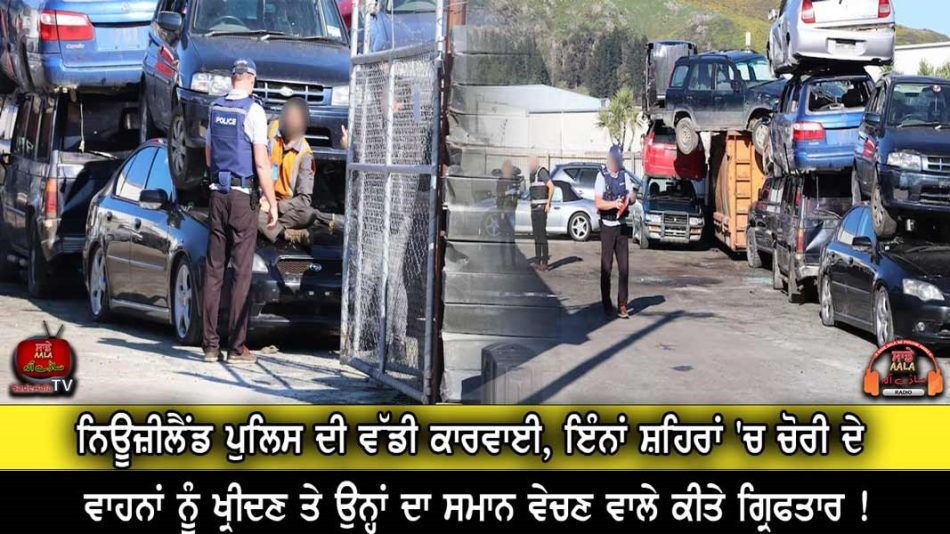 Two arrested for alleged dismantling