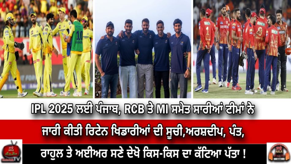 IPL 2025 Full list of players