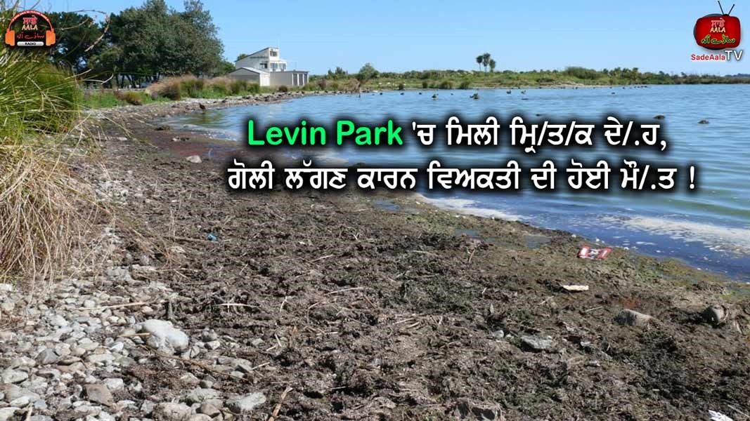 Man found dead at Levin park