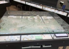 Three arrested after St Lukes jewellery store